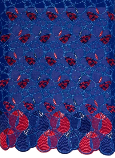Embroidered Allover with strass